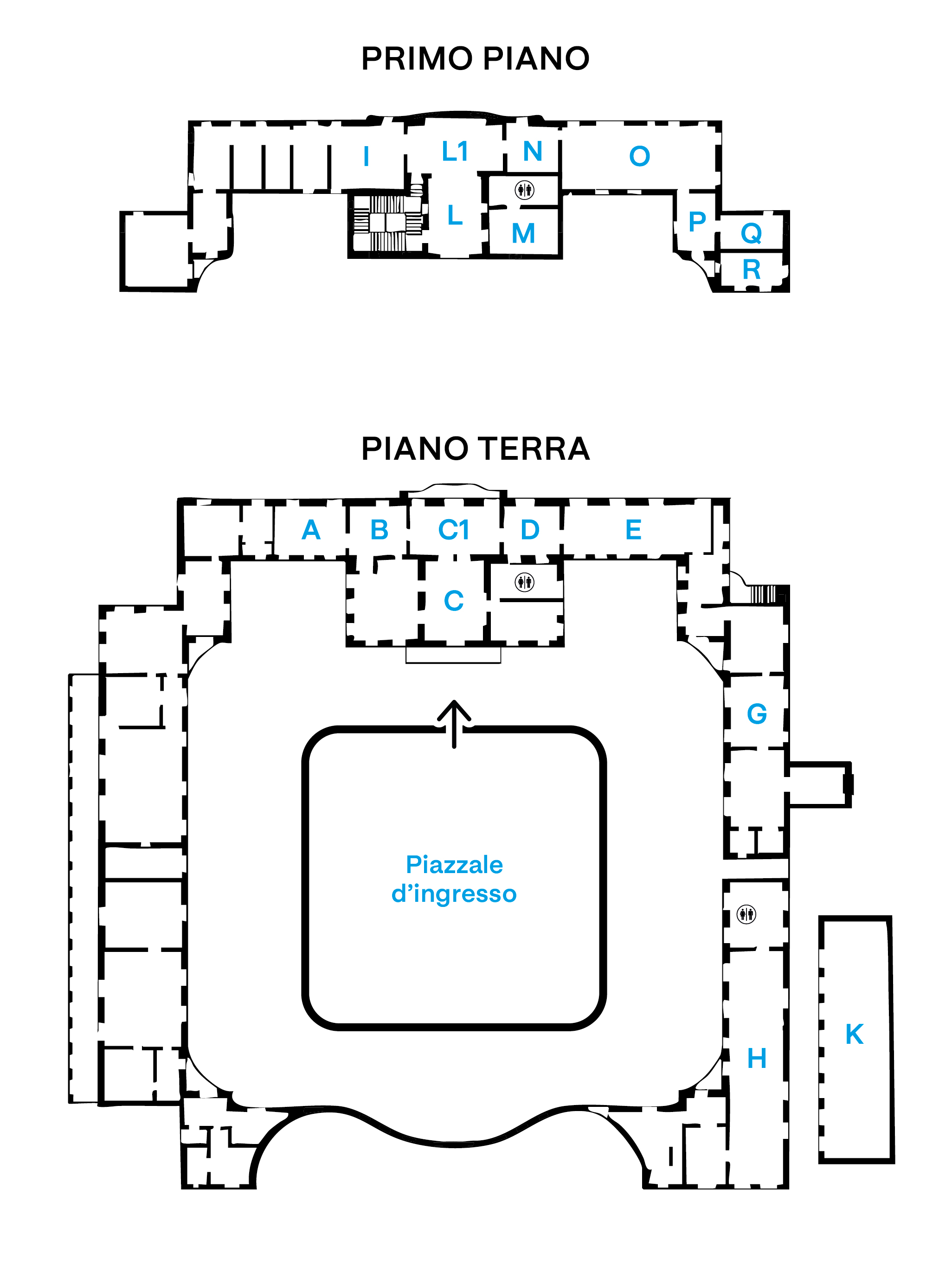 Mappa Villa Borromeo